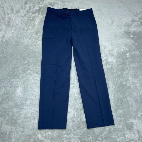 Nautica CEYLON Mens Dress Pants W32 L30 Blue Lightweight Slim Fit a0709 - Picture 1 of 6